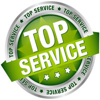 Garantierter Top Service